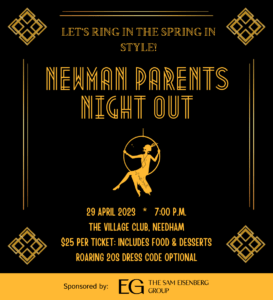 Newman Parents Night Out - Spring Social 2023